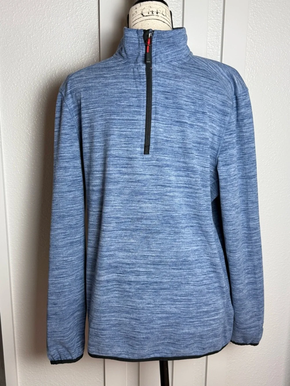 Avalanche Blue Quarter‎ Zip Pullover Medium Athletic Lightweight Jacket Gorpcore